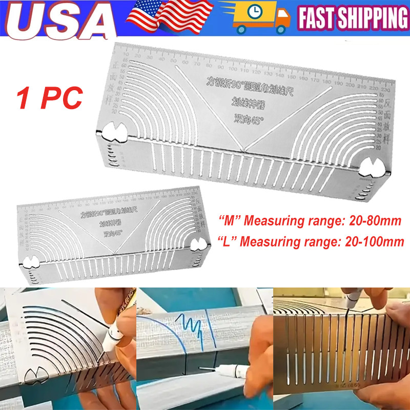 Precisionflex Angle & Arc Marking Tool 2025 New Angle Arc Marking Tool$ US