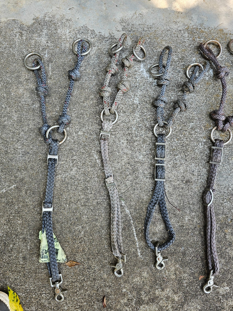 Used Nylon Training Forks with Conway Buckles and Trigger Snap