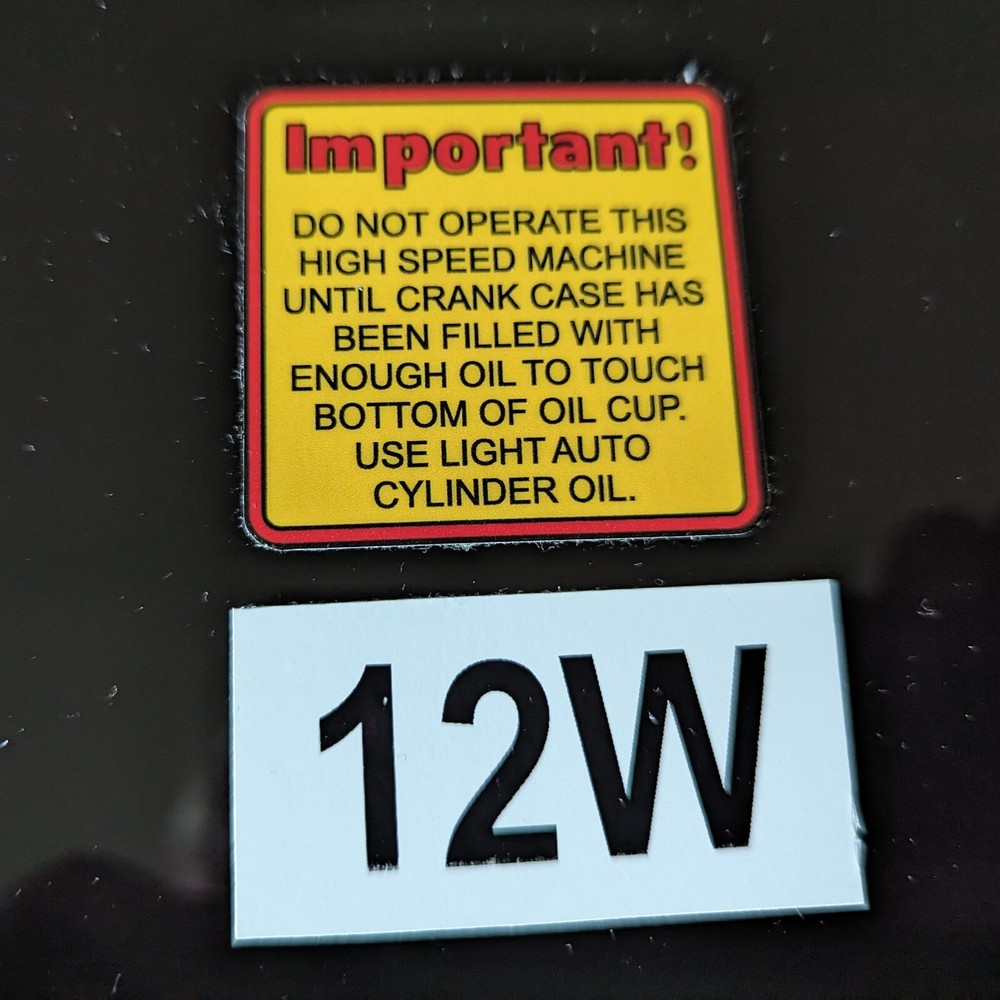 DECALS FOR VINTAGE DELTA WOODWORKING MACHINERY