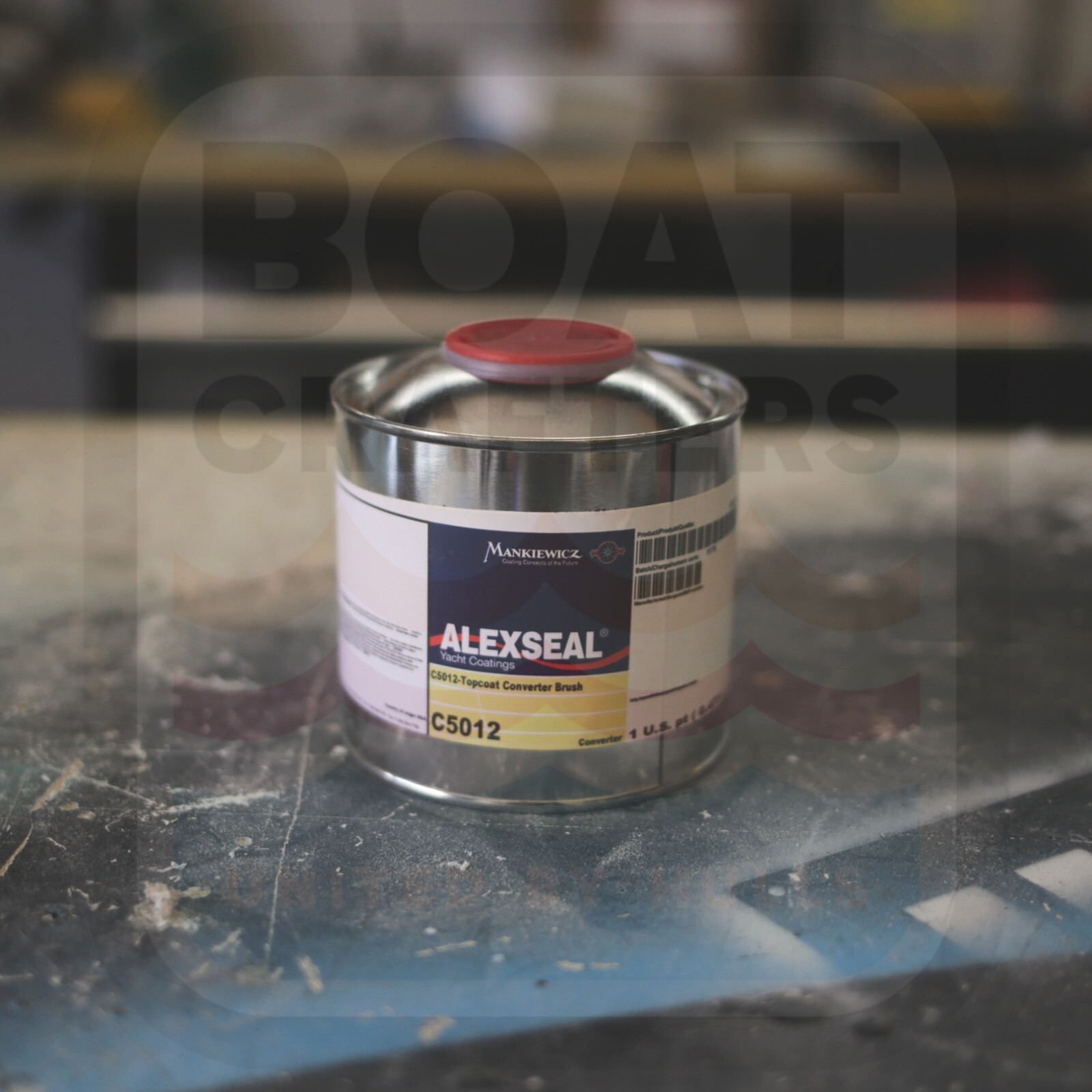 ALEXSEAL 501 SNOW WHITE Roller Paint COMPLETE KIT Quart