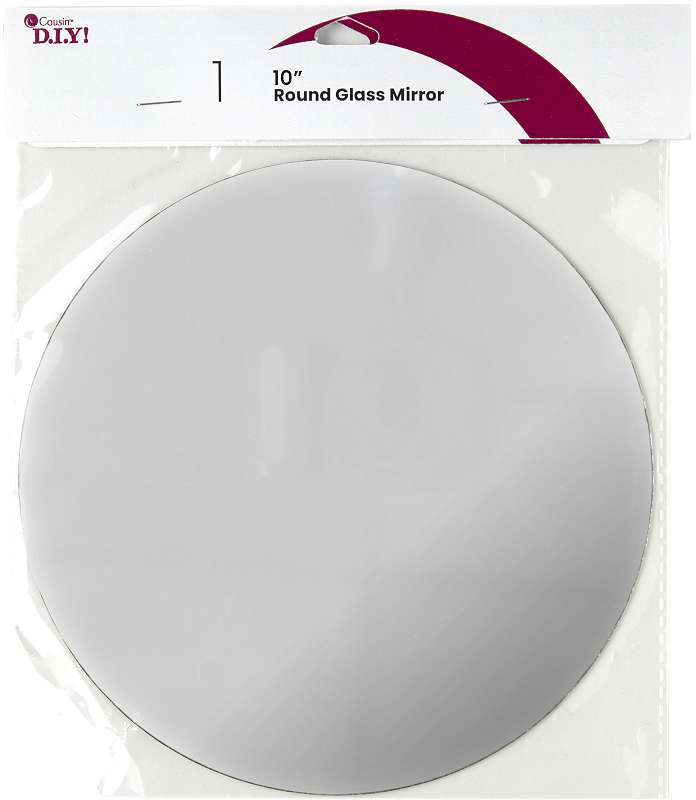 Round Glass Mirror 10 inch