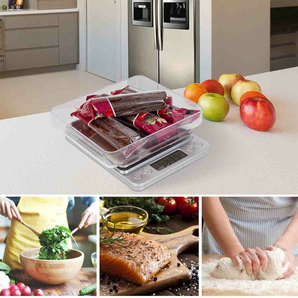 Small precision food scale for baking and cooking Digital kitchen scale