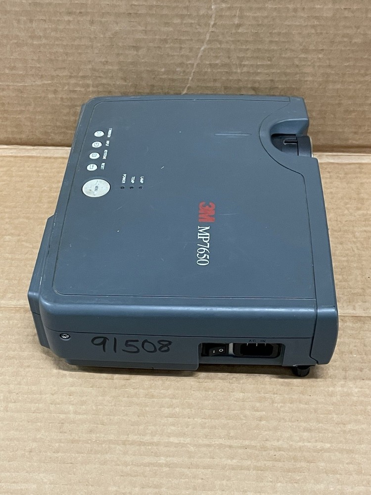 3M MP7650 Projector (Untested) No Cords