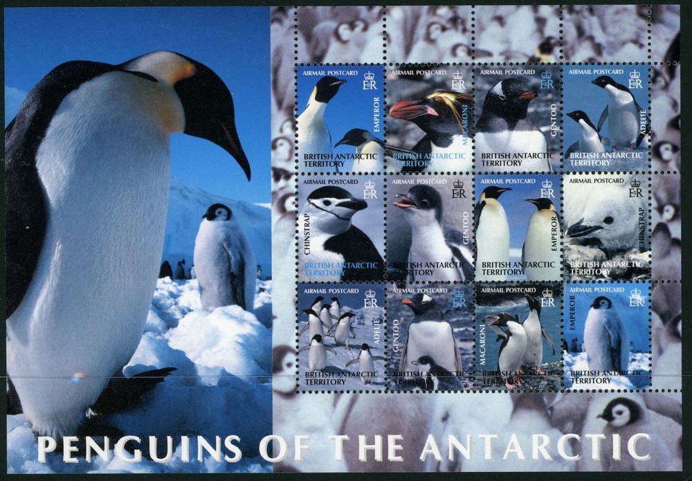BRITISH ANTARCTIC TERRITORY  2003  PENGUINS  MINISHEET  MNH