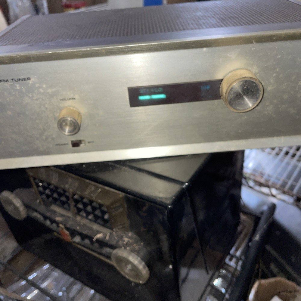 Vintage Dyna FM Tuner Model FM-3 Receiver Working