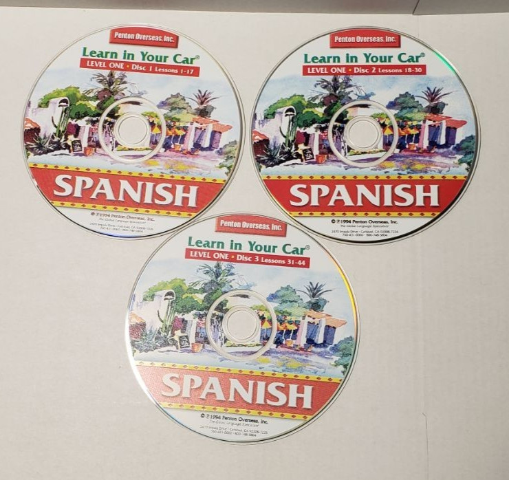 Tell Me More Spanish Performance Version 10 CD Audio Language Course 10 Levels