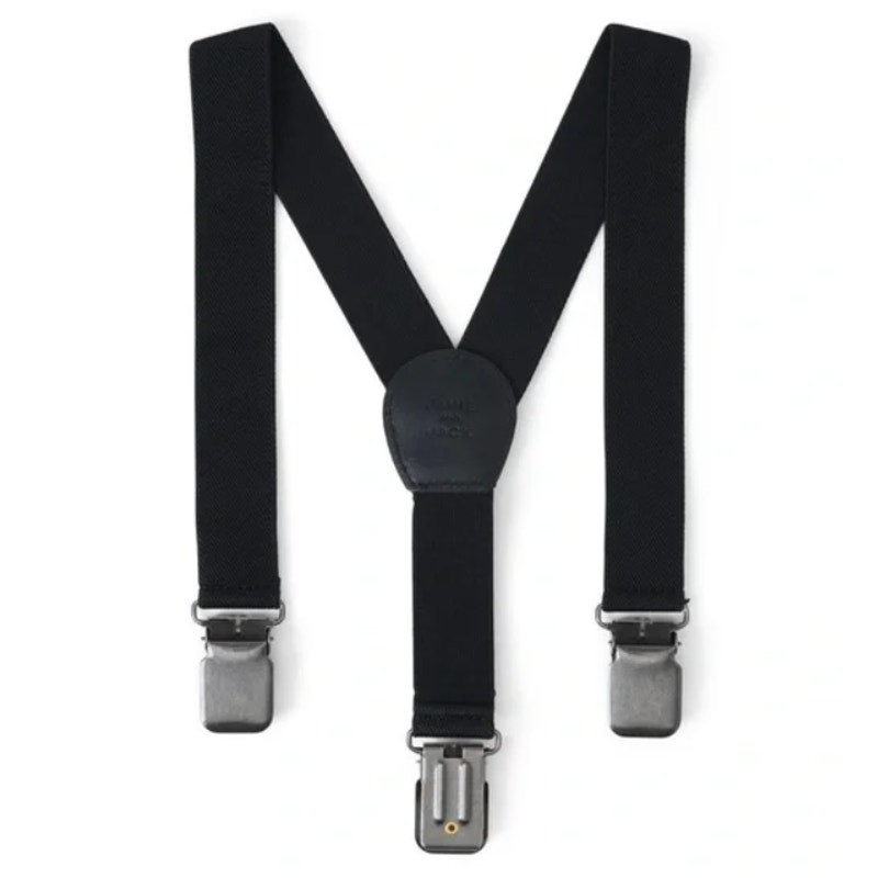 Janie and Jack Black Suspenders Kids Size 6–8 Adjustable Formal NEW Classic Prep