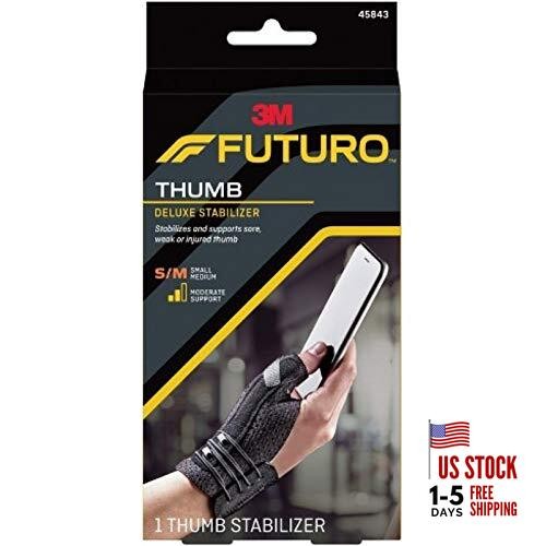 Deluxe Thumb Stabilizer Black Small/Medium for Support