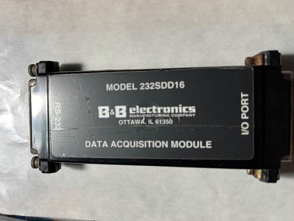 B&B Electronics 232SDD16 16 Channel RS232 Data Acquisition Module