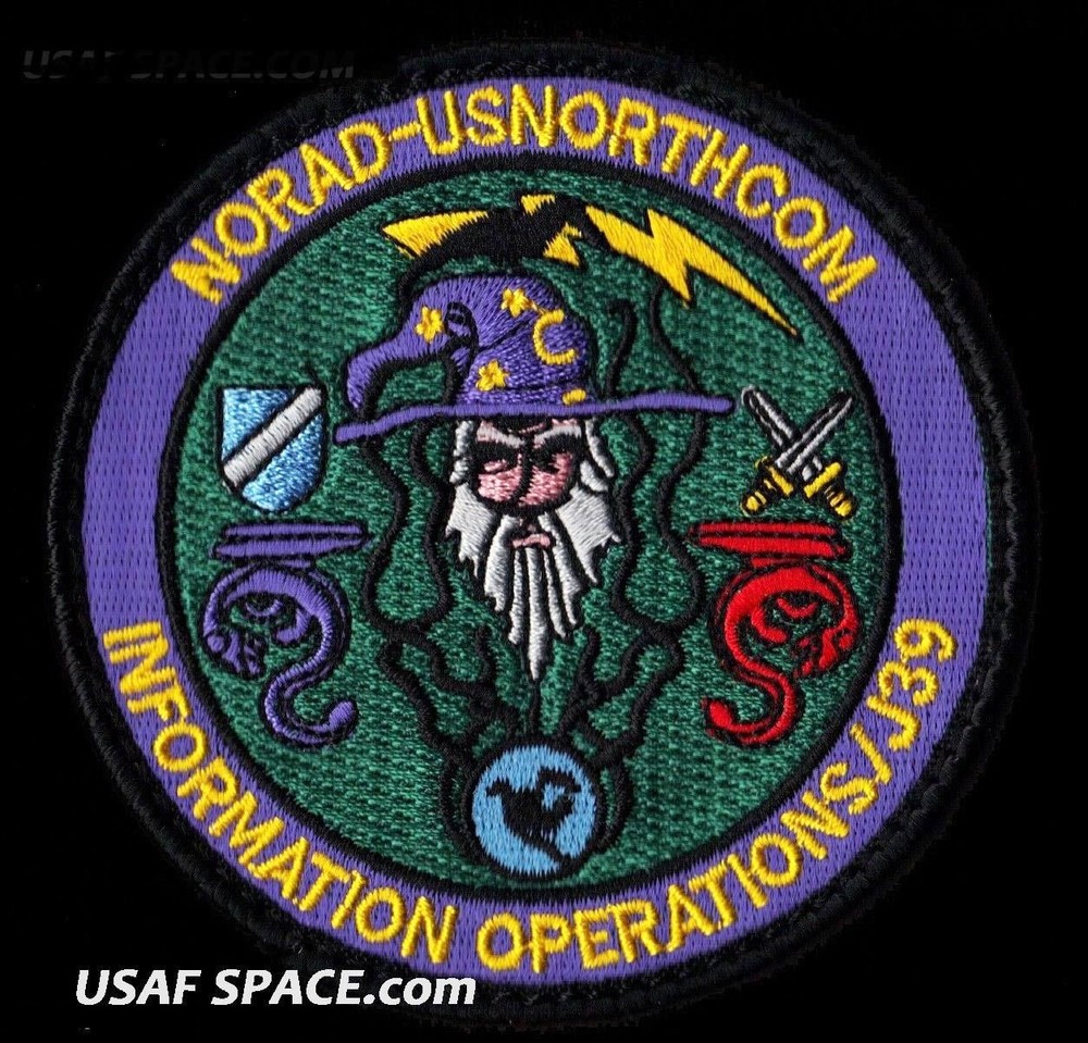 NORAD USNORTHCOM Information Operations / J39  AEROSPACE USAF SPECIAL OPS PATCH