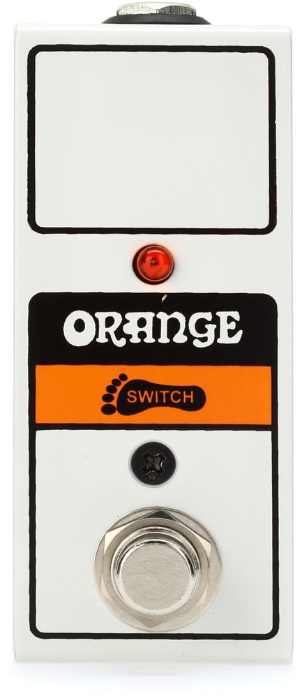 Orange FS-1 Mini Single-button Footswitch + MXR 3PDCP06 Value Bundle