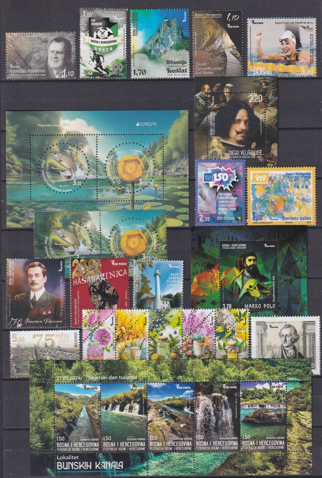 Bosnia and Herzegovina 2024 Complete Year Set MNH**