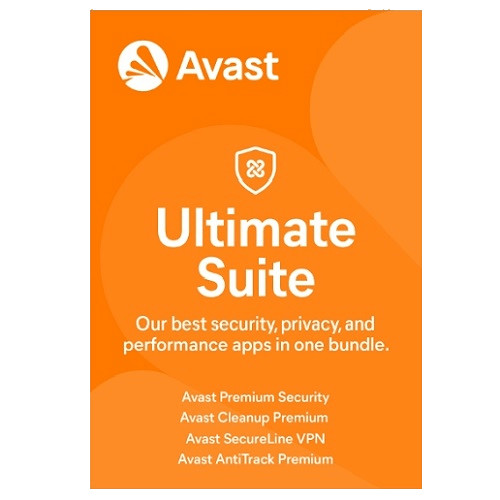 Avast Ultimate  1 Year  10 Devices