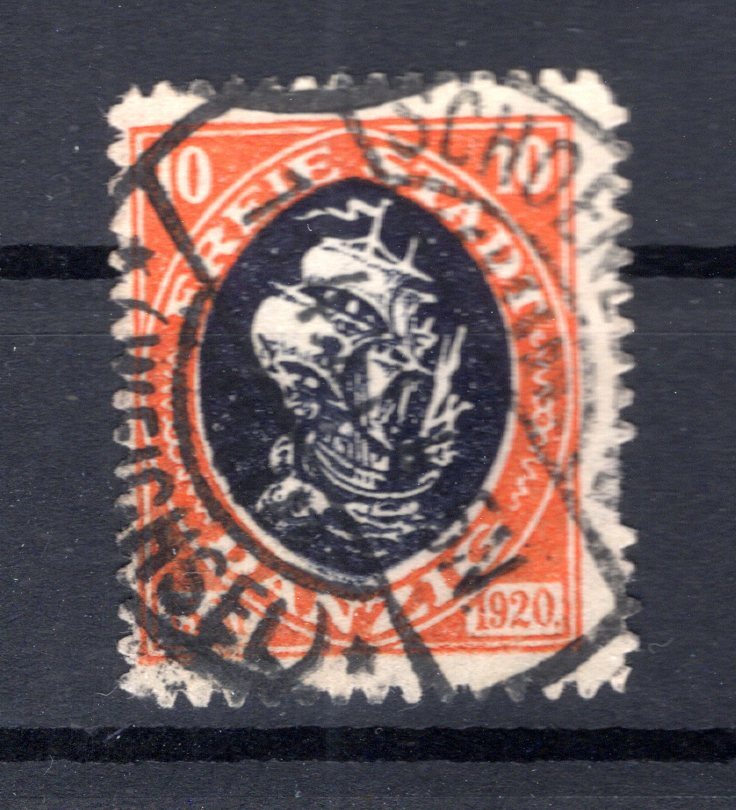 Gdansk Stamp Schoeneberg Postmarked (B6335