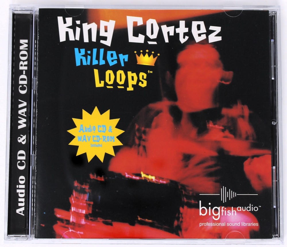 Big Fish Audio King Cortez Killer Loops Sample/Sound Library/Sampling CD