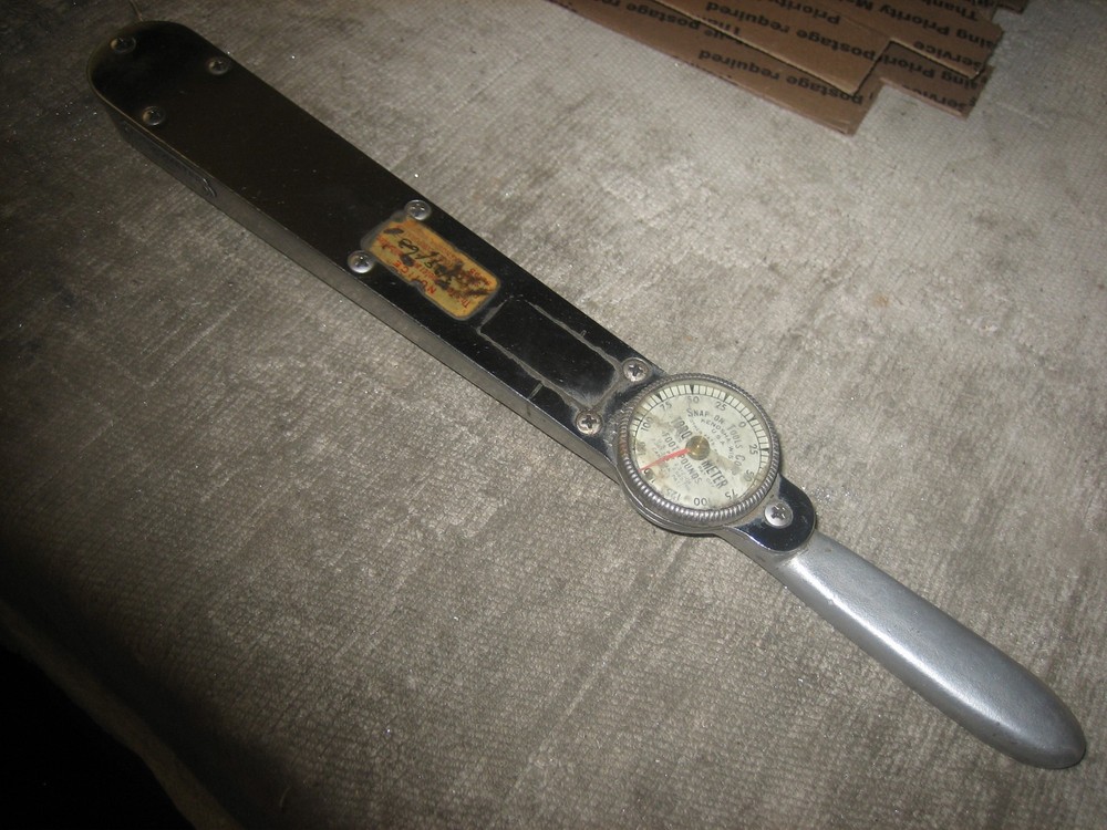 SNAP-ON  VINTAGE TORQUE WRENCH