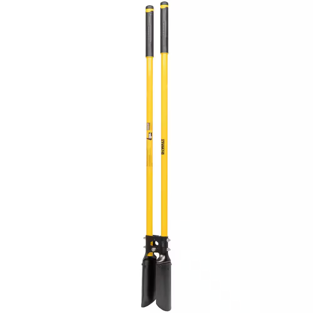 46 In. Fiberglass Handle Post Hole Digger
