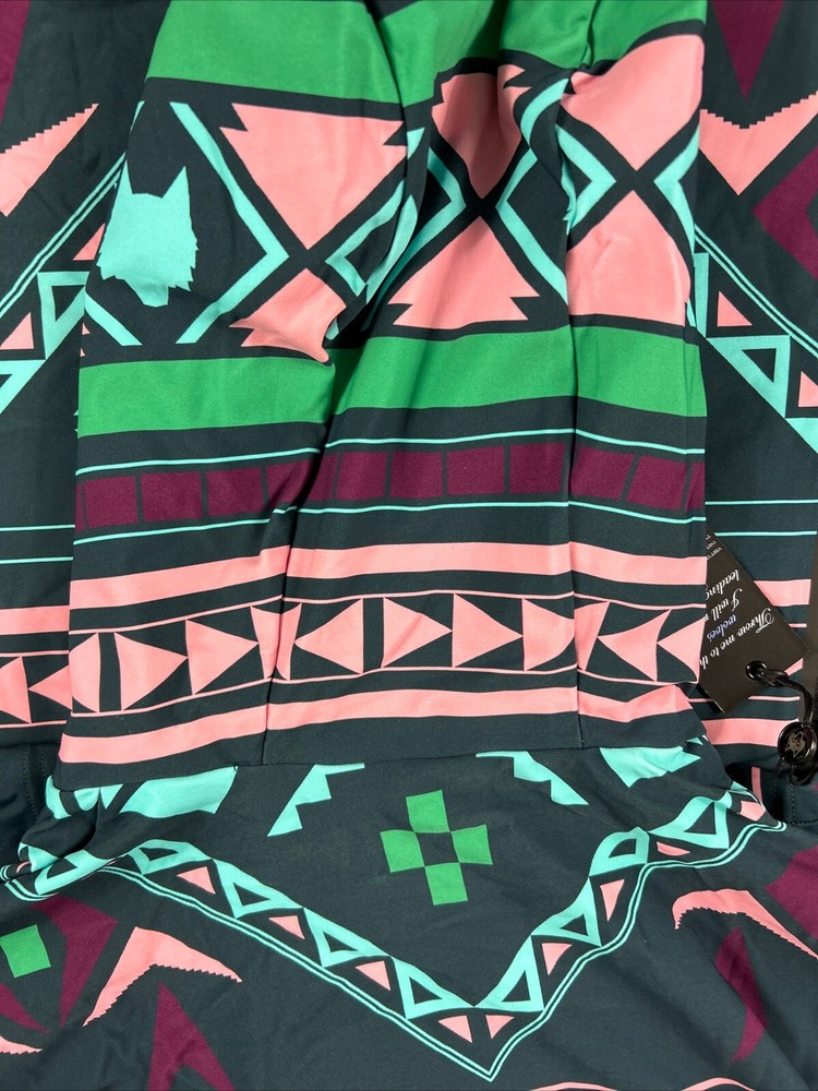 Greyson Cokato Golf Hoodie Pullover Ghostwolf Print Large Multicolor MSRP $198