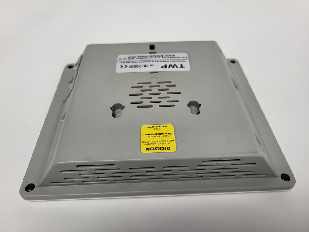 Dickson TWP DicksonOne Touch 8" Data Logger, PoE, No Sensor Parts (Powers On)