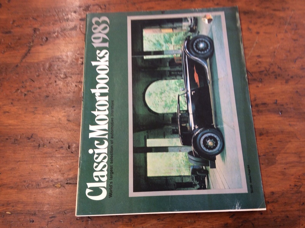 Classic Motorbooks 1983 Catalog