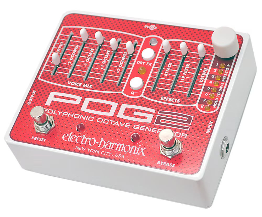 ELECTRO-HARMONIX POG2 Polyphonic Octave Guitar Pedal