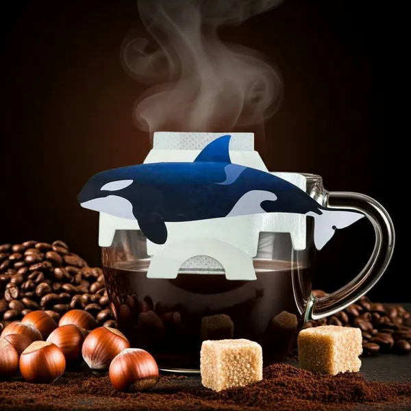 Killer Whale Sweet Hazelnut Drip Coffee
