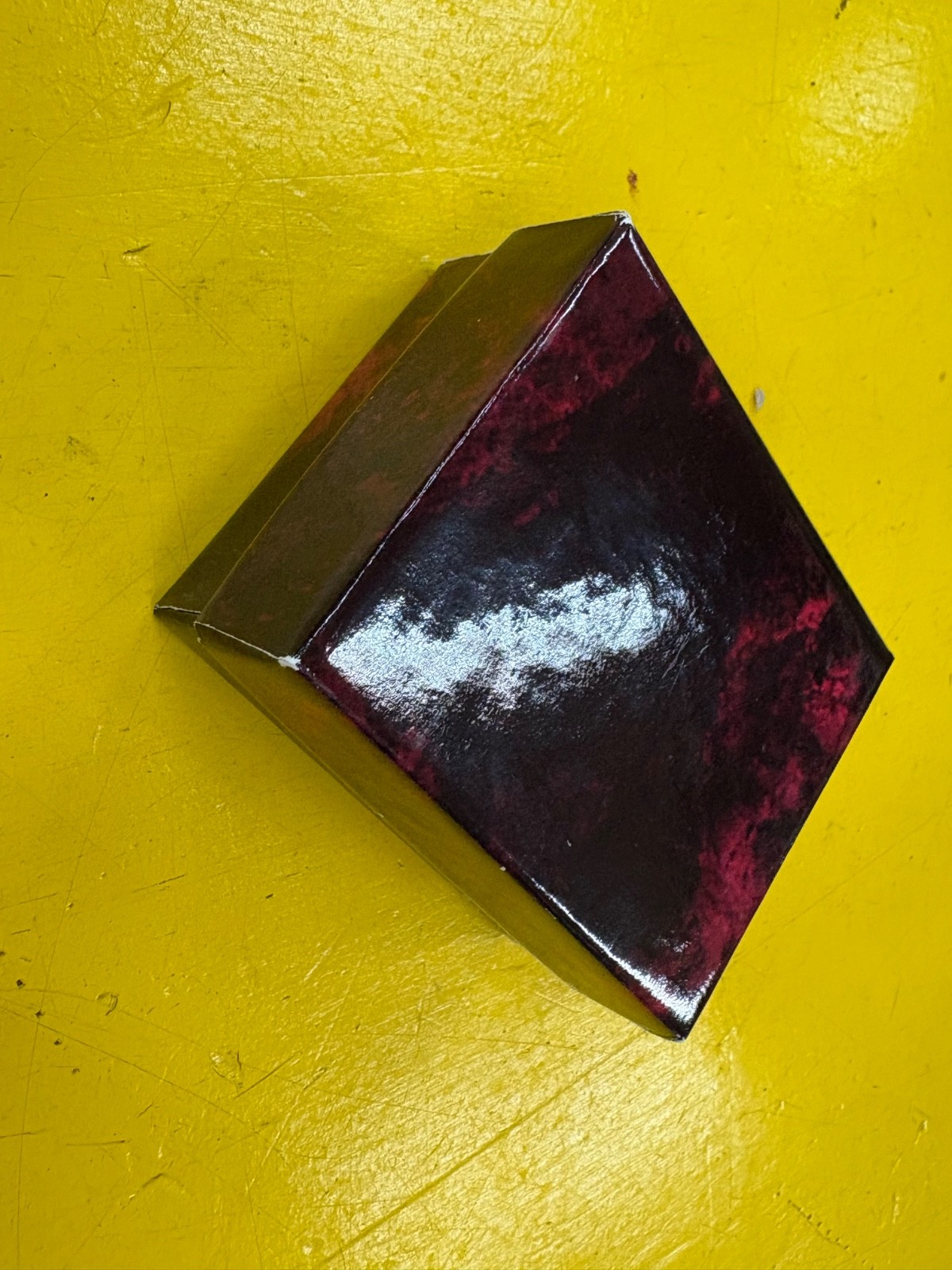 Vintage Esso SOSONY Exxon Mobil Petrol enamel lapel pin badge exxon mobil 14kt