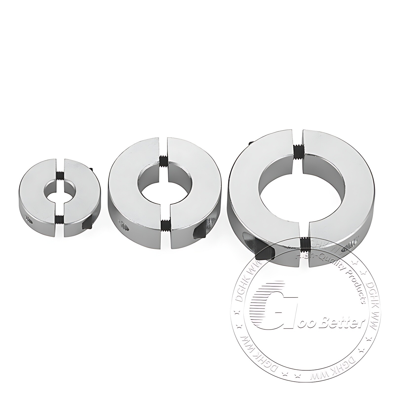 Shaft Collar Double Split Steel Metric Clamp Collars Aluminum Alloy 3mm-100mm