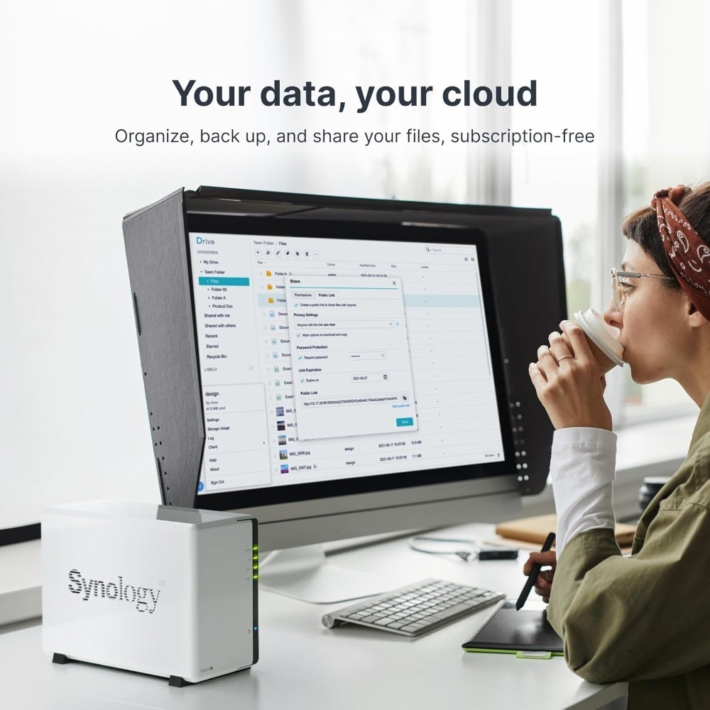 2-Bay DiskStation for Network Storage
