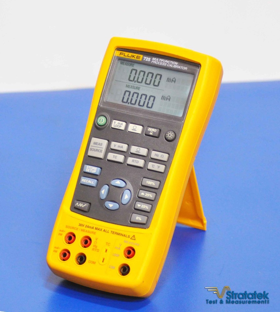 Fluke 725 Multifunction Process Calibrator - NIST Calibrated with Data