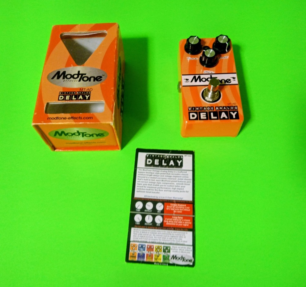 ModTone Vintage Analog Delay Guitar Effect Pedal
