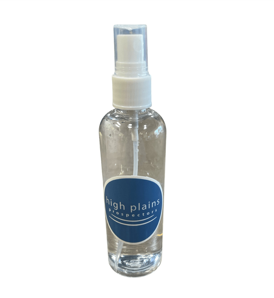 Plastic Spray Bottle for Metal Detecting Finds