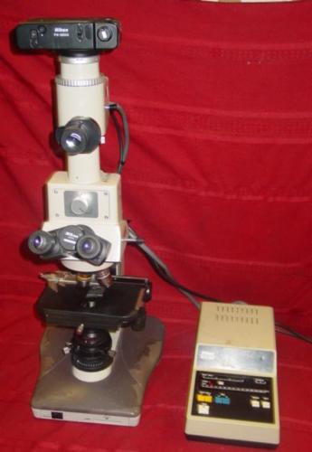 Nikon Labophot 2 Trinocular Microscope