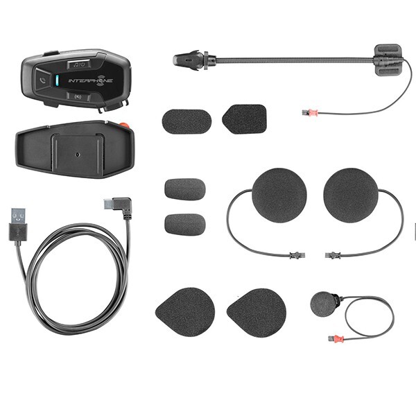 Interphone UCOM7R Bluetooth Headset for Full Face / Flip Motorcycle Helmet