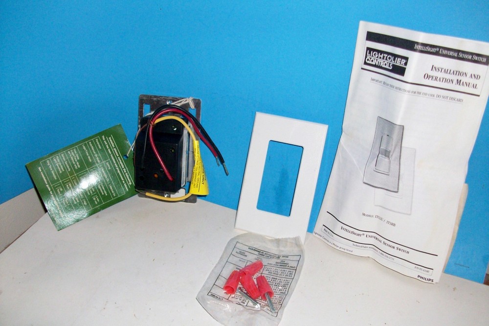 INTELLISIGHT OCCUPANCY SENSOR SWITCH ITS 2U W UNUSED NO ORIGINAL BOX