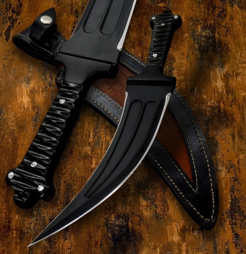 CUSTOM D2 STEEL HANDE MADE DAGAR KNIFE ......