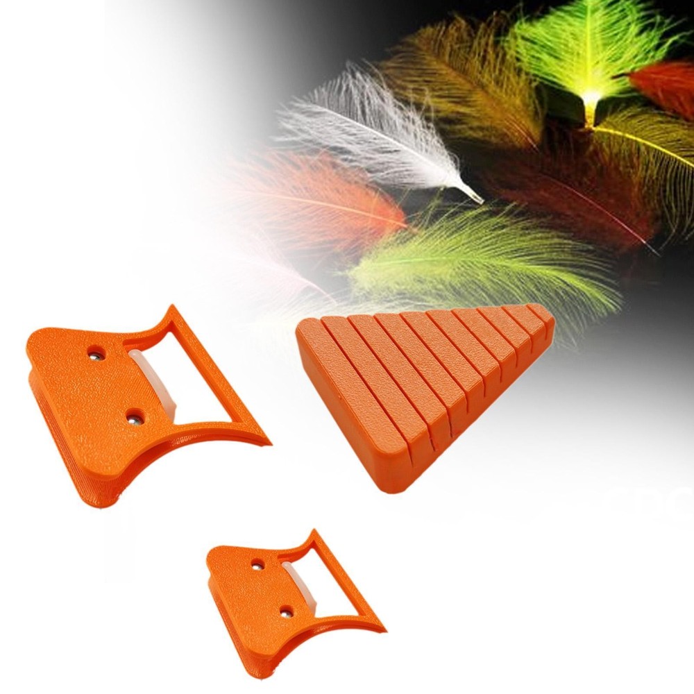 Fly Tying Tool Accessories Feather Folder Angler Gift Sturdy Fly Tying Material