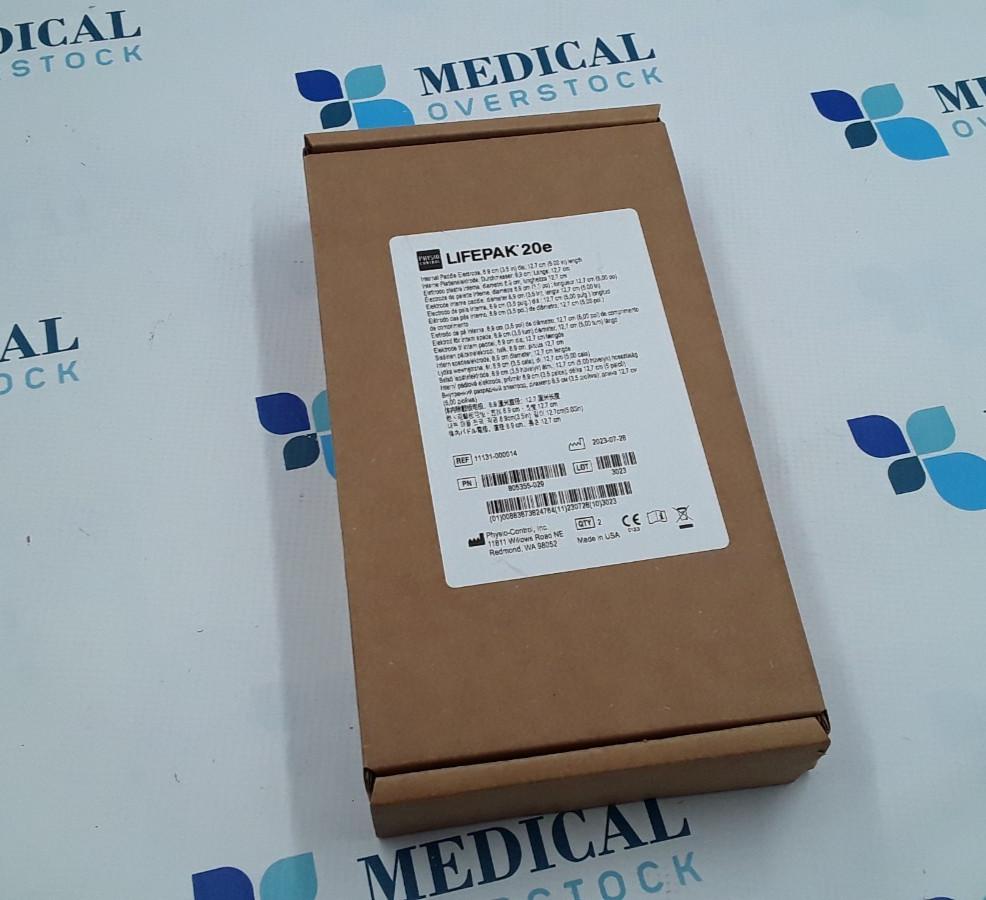 Physio Control LIFEPAK 20e Internal Paddle REF 11131-000014 Set