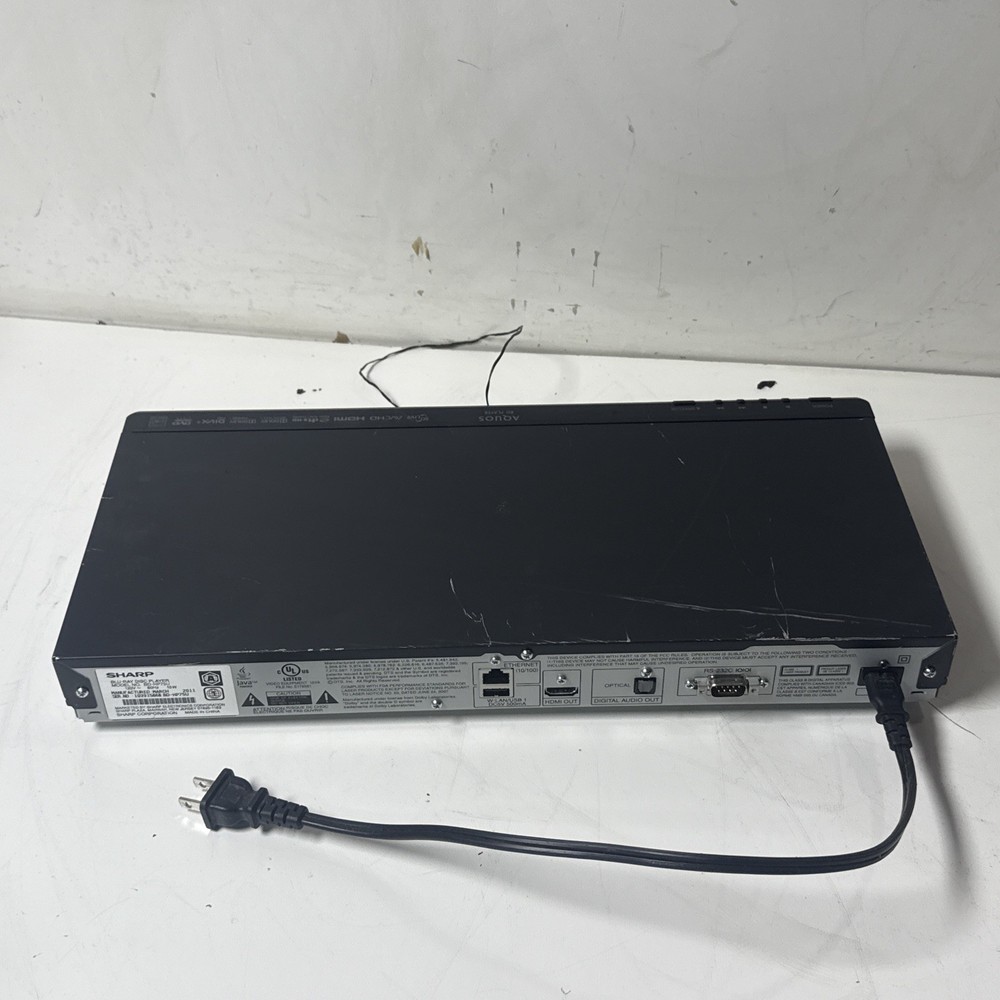 Sharp Aquos BD Blu-Ray Disc Player BD-HP75