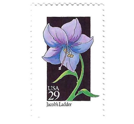 STAMP US SCOTT 2684 "Wild Flowers Jacob's Ladder" 29 CENT 1992 MNH