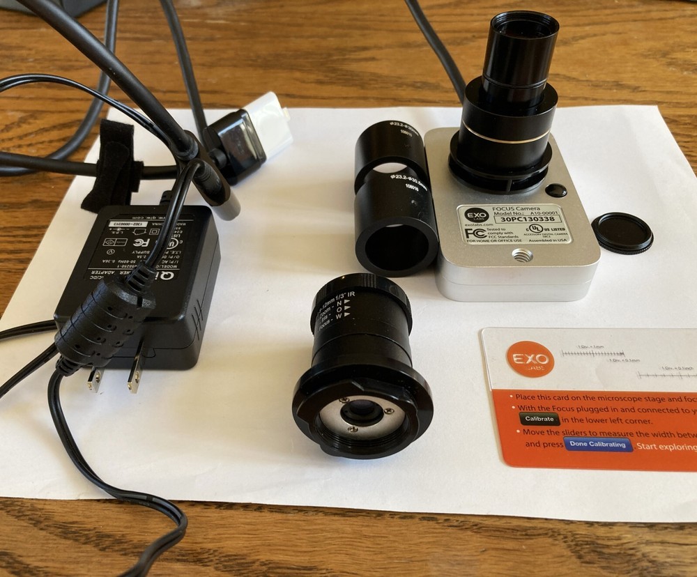 Camera for Microscope COMPONENTS / PARTS (Accessory Digital Camera) Home/Office