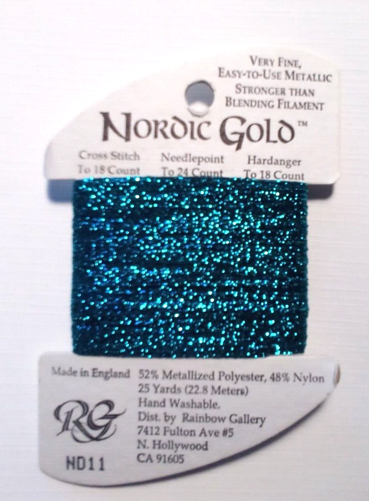 Rainbow Gallery Nordic Gold threads