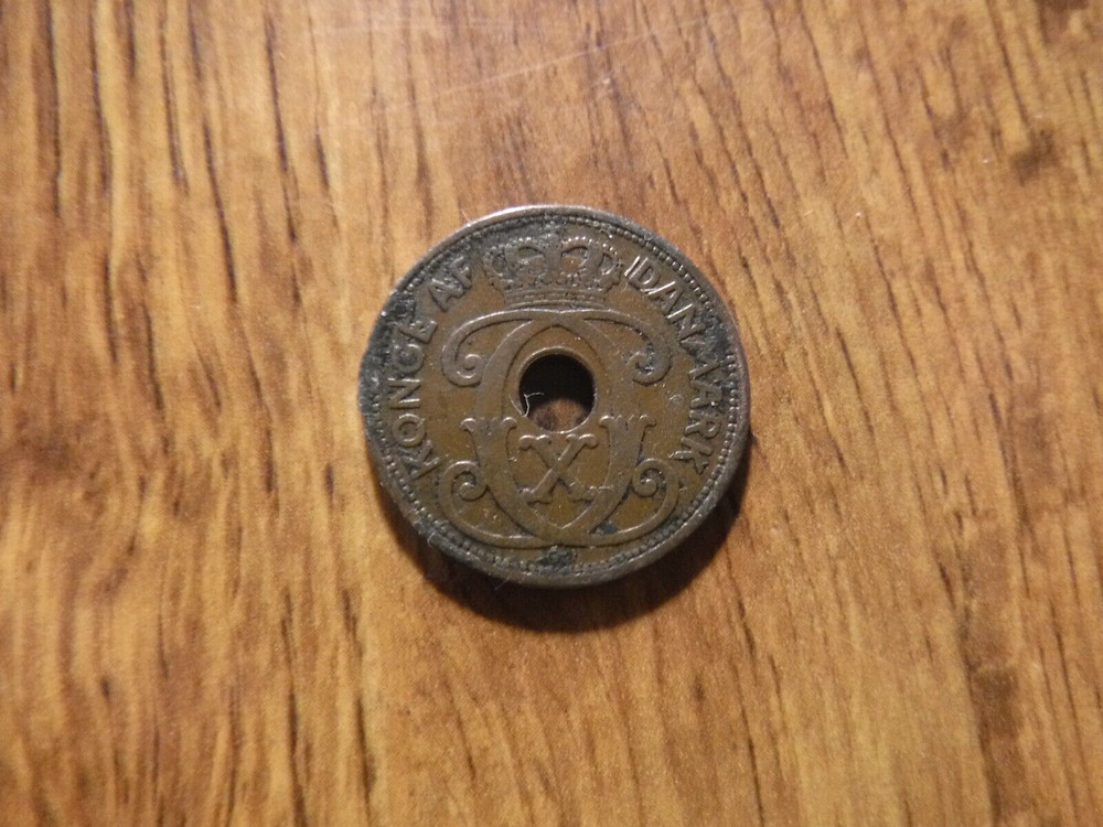 DENMARK 2 ORE 1929 COIN (T491)