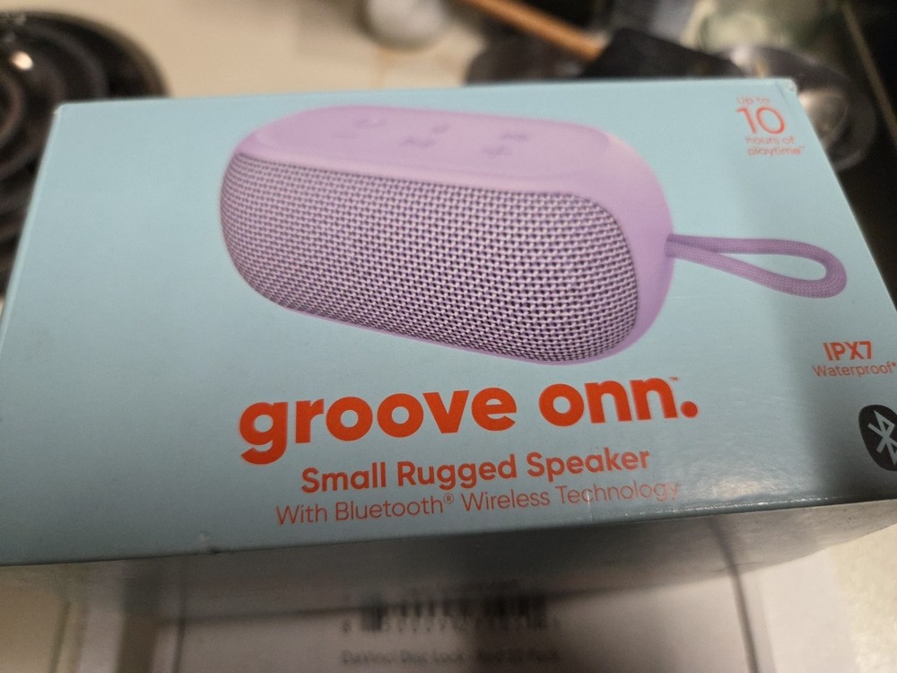 onn Small Rugged Speaker - Bluetooth Wireless Technology - groove onn.