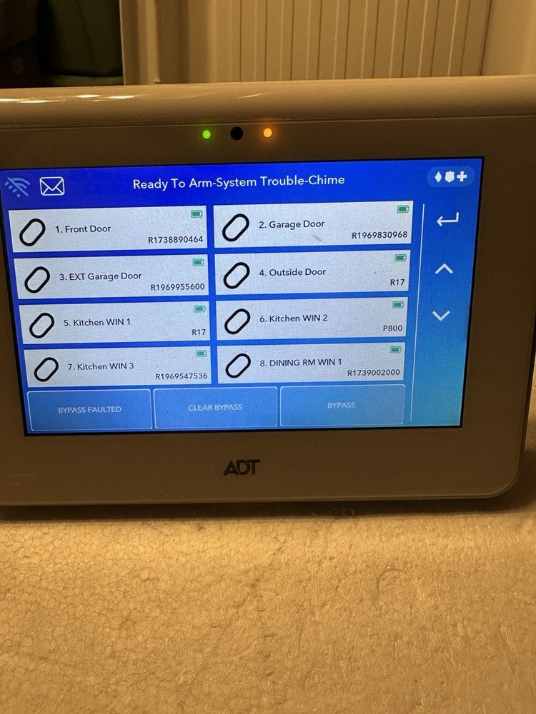 ADT 7" Touchscreen All-in-One Security Control Panel ADT7AIO-1