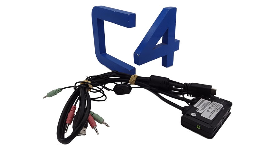 STARTECH SV211HDUA 2 PORT HDMI KVM SWITCH CABLE