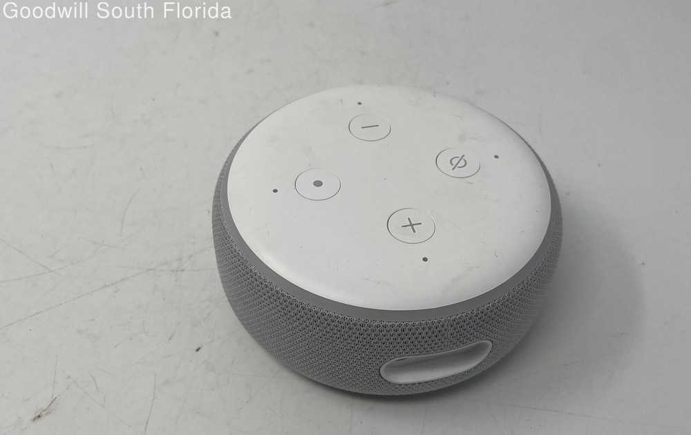 The Amazon Echo Dot Model C78MP8 White Gray Smart Speaker Not Tested