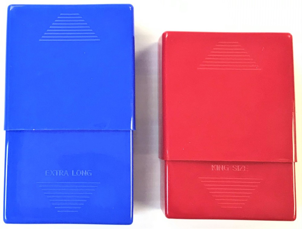 Eclipse Hard Plastic Crushproof Pull Apart Cigarette Case, 2ct, Kings or 100s