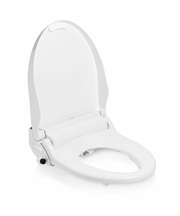 Brondell - ELONGATED CL1700 Bidet Seat with Remote Controlled White Open Box
