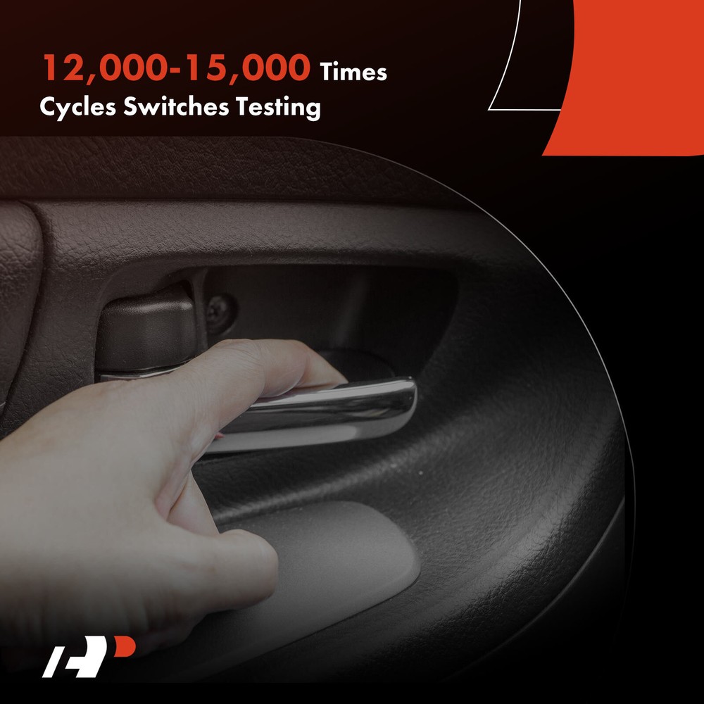 Front Driver Interior Pull Door Handle Black for Mitsubishi Eclipse 2006-2012